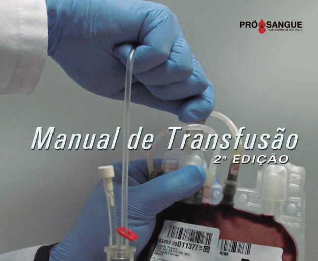 manual de Transfusão – 2ª Edição